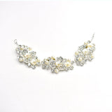 Crystal Pearl Hair Belt Wedding Bridal Hair Ornaments Hair Jewelry Decorations for Brides Wedding Hair Accessories