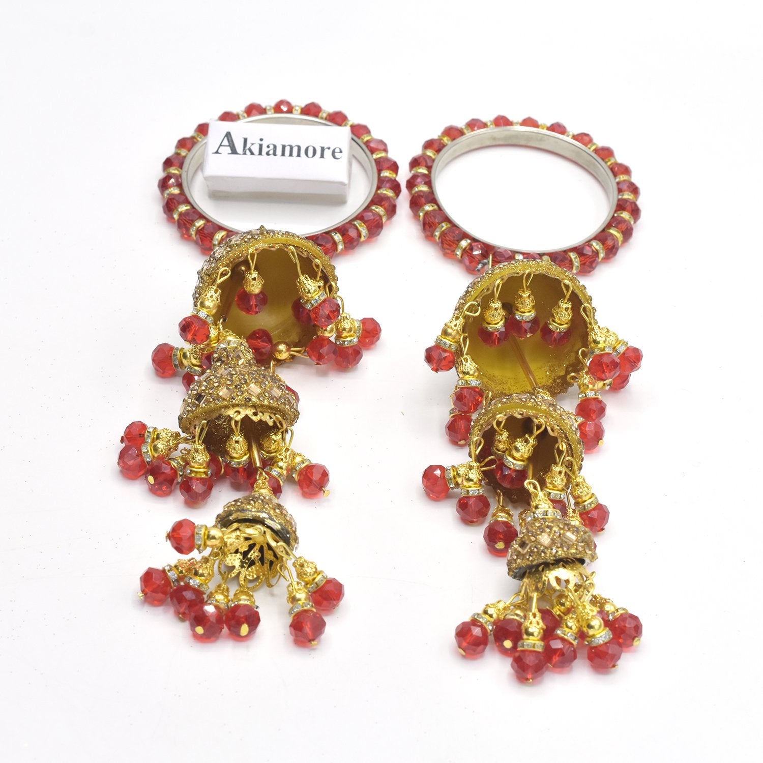 Bridal Latkan Jhumka Bangles For Women Fashion Jewellery blfrrde2c-1