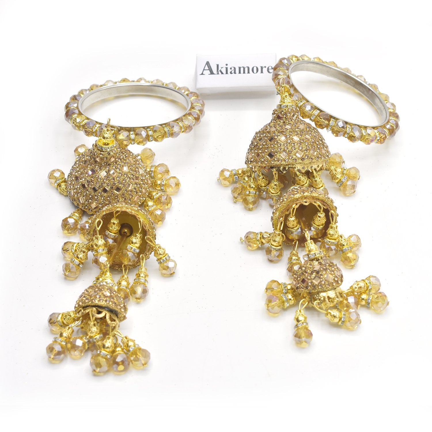 Bridal Latkan Jhumka Bangles For Women Fashion Jewellery blfrrde2c-1