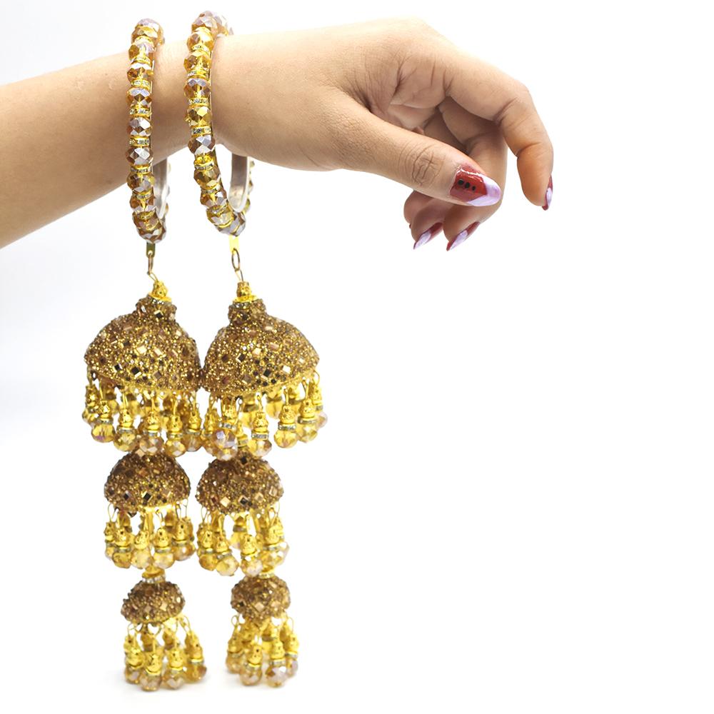 Bridal Latkan Jhumka Bangles For Women Fashion Jewellery blfrrde2c-1
