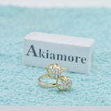 Golden Finger Ring for Women Peace Symbol Party Rings fgfrgdf1m-1