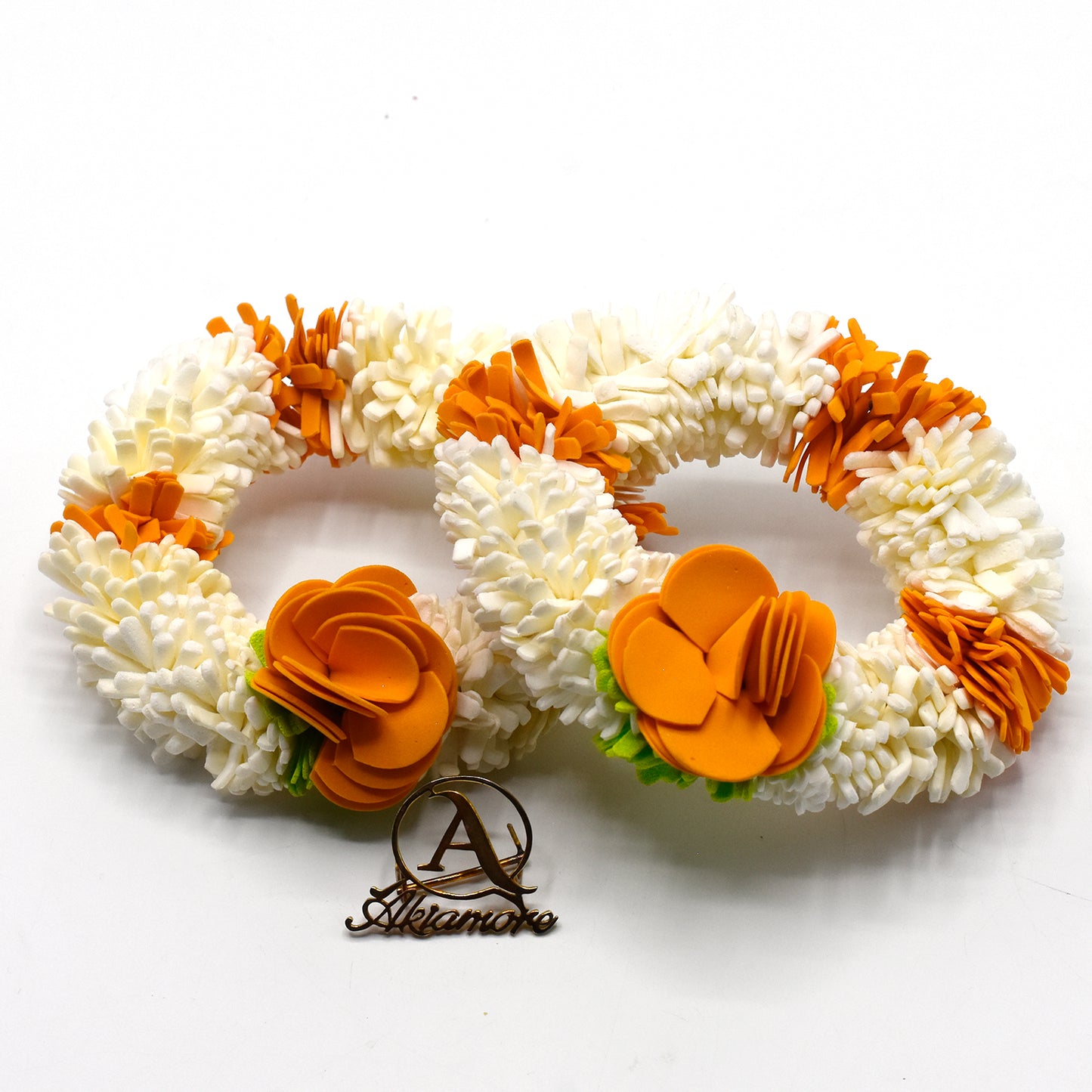 Artificial Gajra Flower Kangan Bangles.  knfrode3c-b