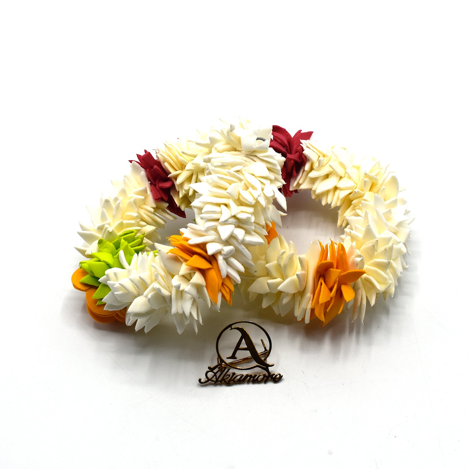 Artificial Gajra Flower Kangan Bangles.  knfrode3c-b