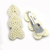 Handmade Pearls Hair Clips Pin for Women Fashion Hairpins Hair Accessorie