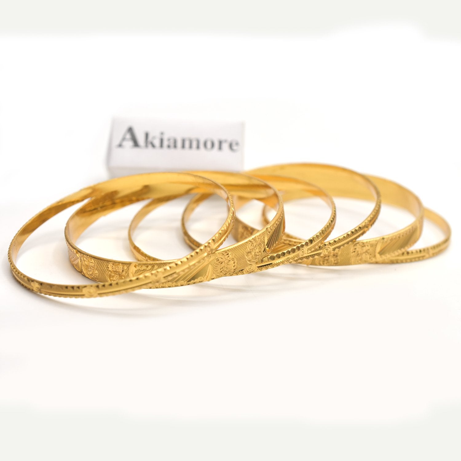 Gold Bangles Women Men Gold Women Bracelets African European Ethiopia Jewelry Bangles bl24gde1b-7