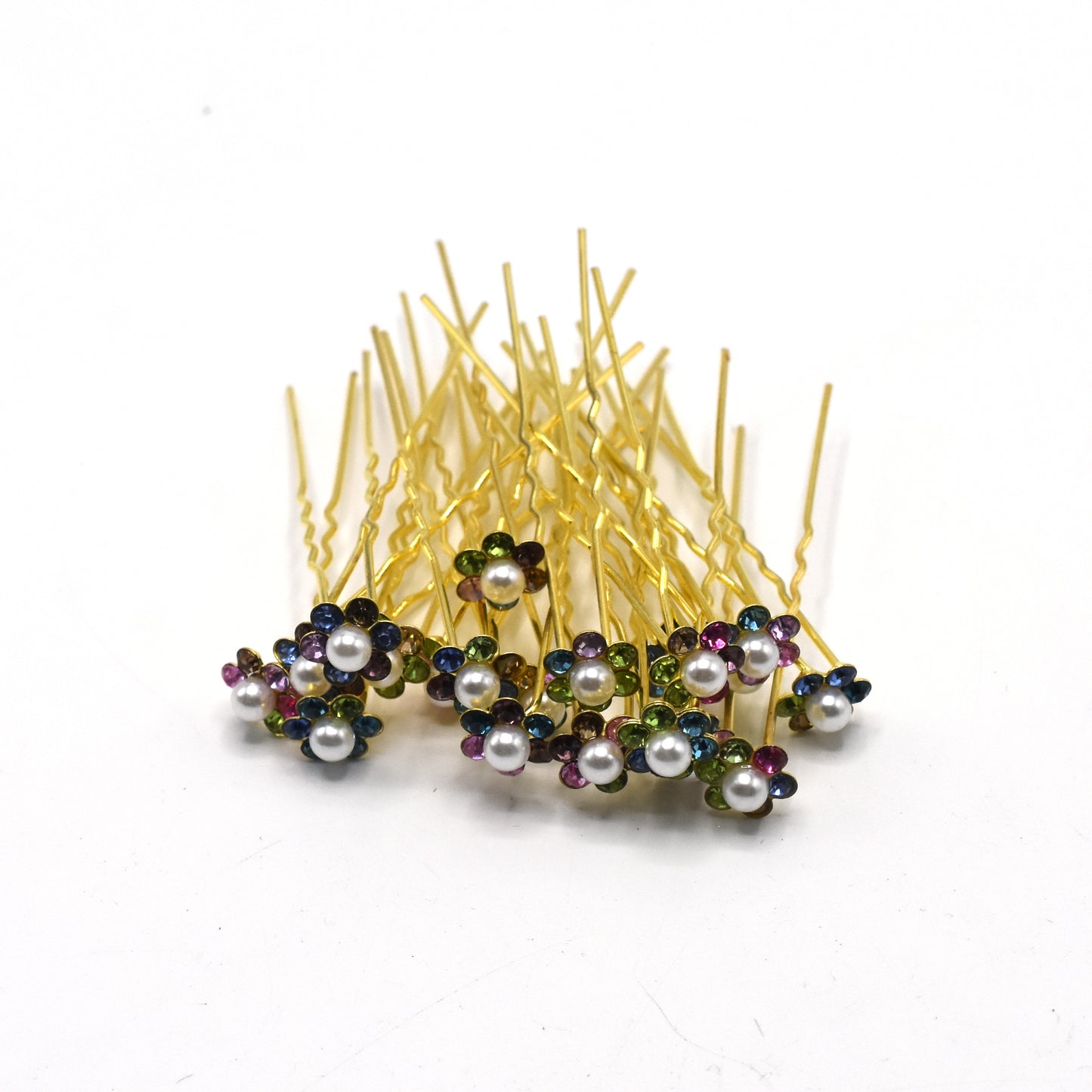 Pair Flower hair styling pins hnfrgrd3b-1