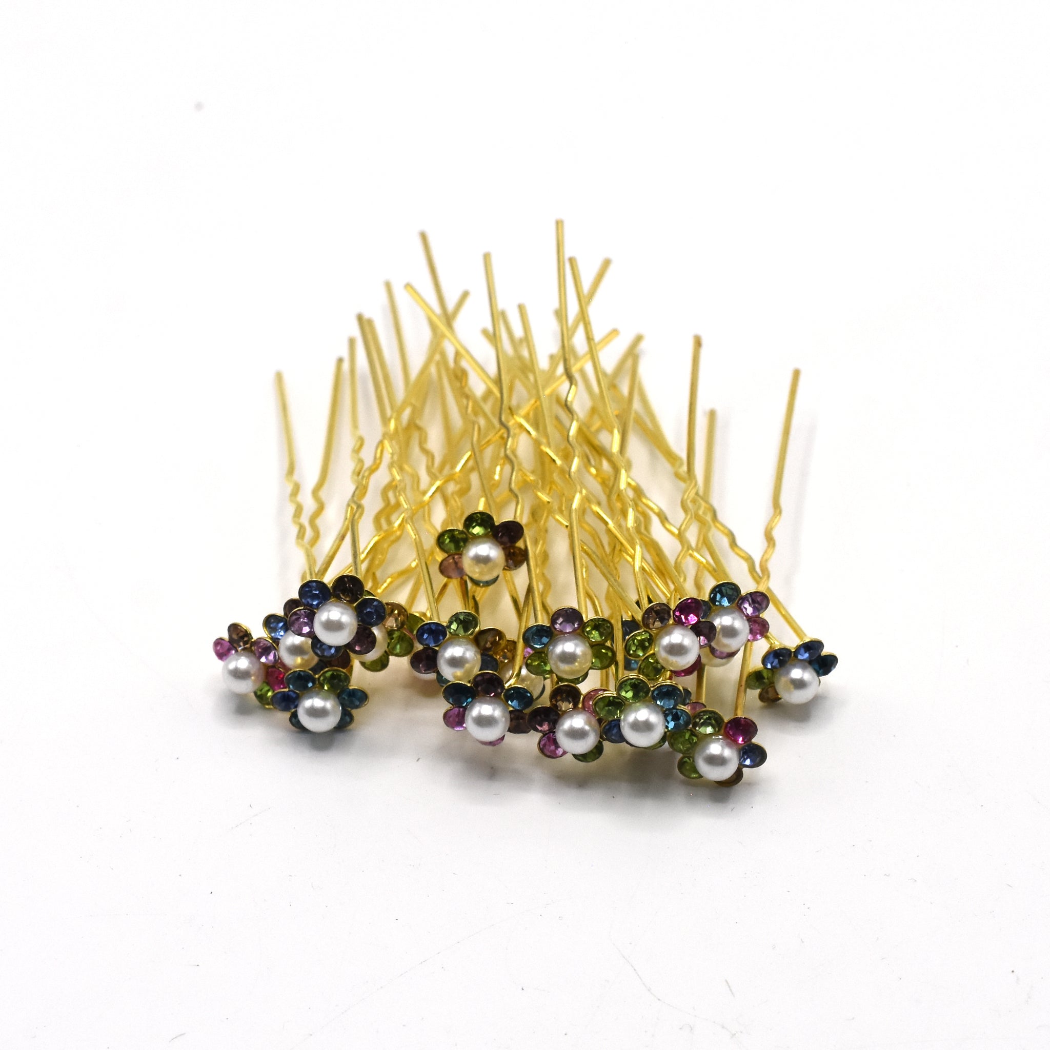 Pair Flower hair styling pins hnfrgrd3b-1