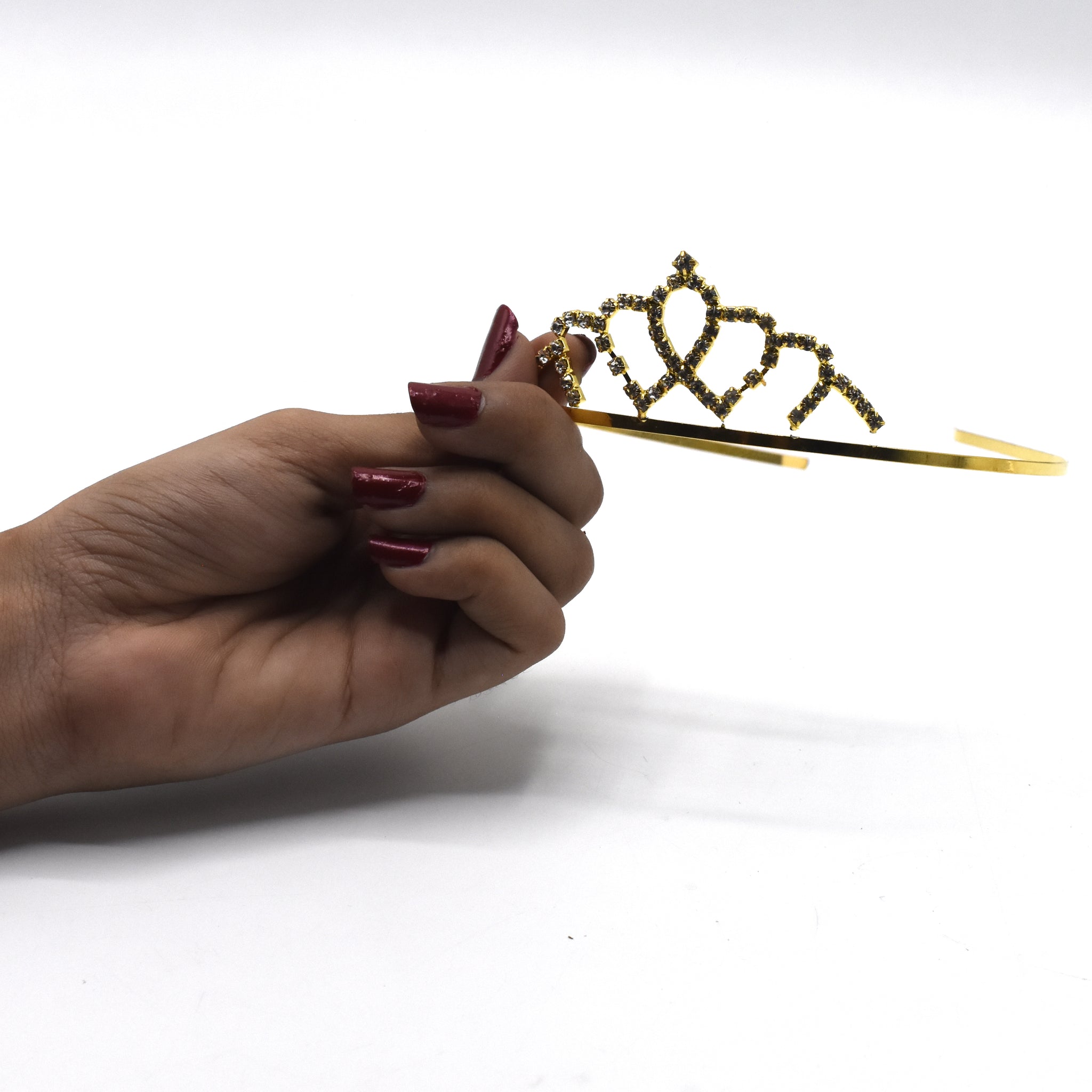 Golden  Color Silver Crystal Crowns Bride tiara Fashion Queen For Wedding Crown Headpiece Wedding Hair Jewelry Accessories cnfrgdc6d-1