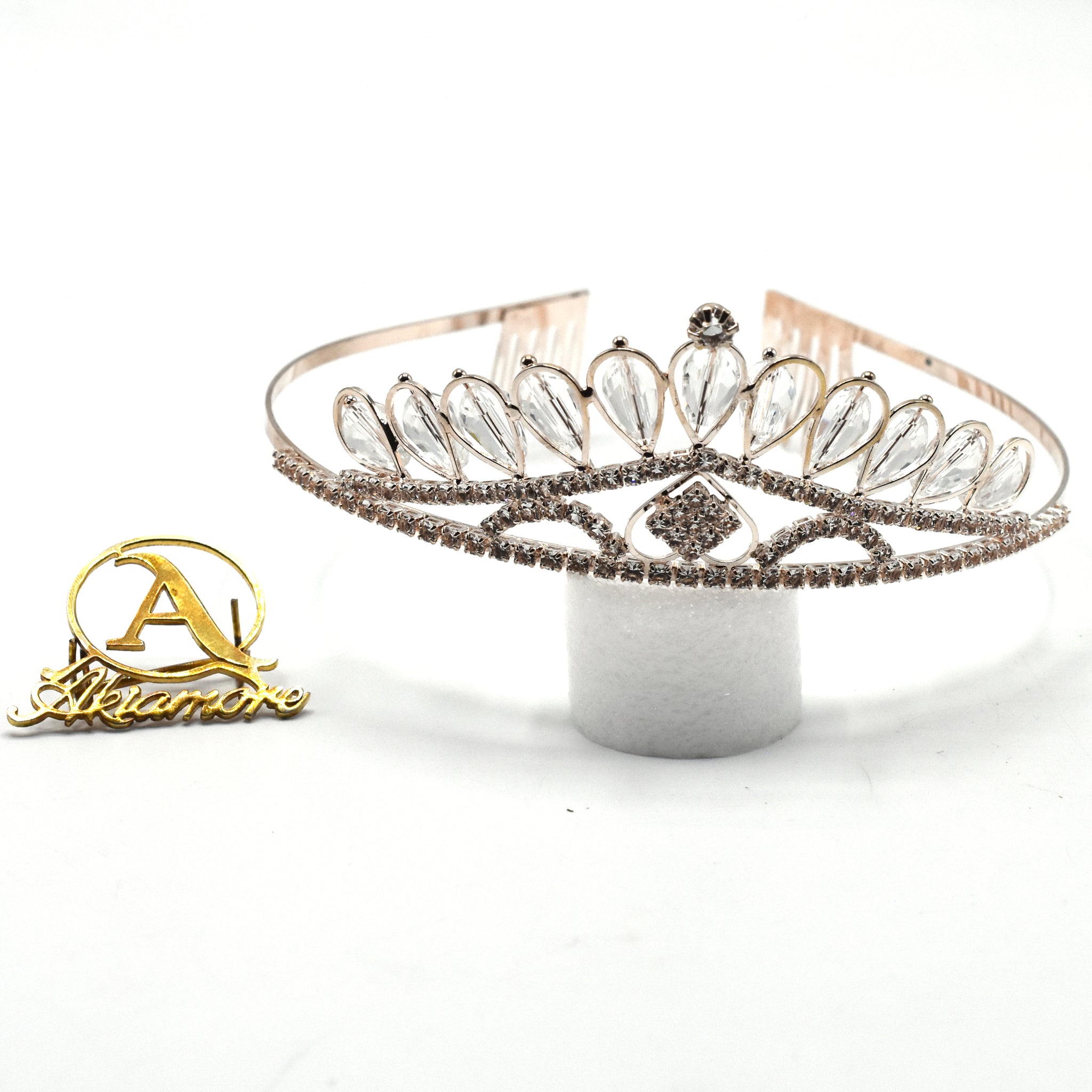 Crystal Crown Tiaras Headwear For Women Party Rhinestone Pearl Crown Tiara Hair Wedding Queen Crowns Head Jewelry Birthday Party jewellery