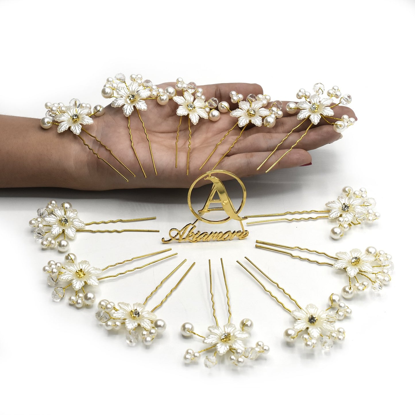 6 PCS Fashion Austrian Crystal Wedding Hair Pins and Clips Rhinestone Bridal Hair Accessories Jewelry Headpieces for Women hnfrpdc5l-1