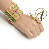 Child charm Bracelets for Girls Kids Women Hand Link Chain Grace Beautiful Gift Gold Jewelry Simple Adjustable btsmsna4c-1