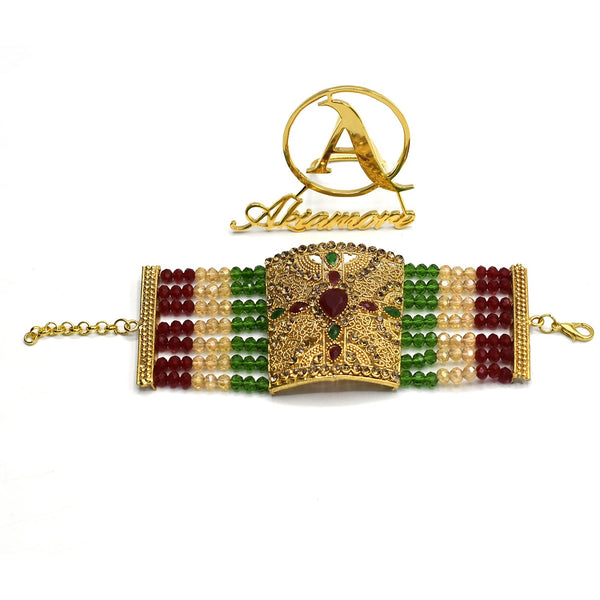 Children Charm Bracelets for Girls Kids Women Hand Link Chain Grace Beautiful Gift Gold Jewelry Simple Adjustable btsmsna4c-1