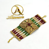 Child charm Bracelets for Girls Kids Women Hand Link Chain Grace Beautiful Gift Gold Jewelry Simple Adjustable btsmsna4c-1