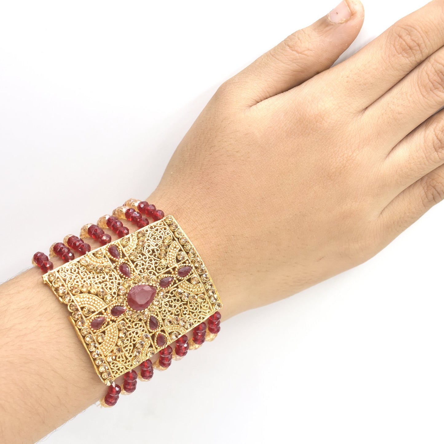 Child charm Bracelets for Girls Kids Women Hand Link Chain Grace Beautiful Gift Gold Jewelry Simple Adjustable btsmsna4c-1