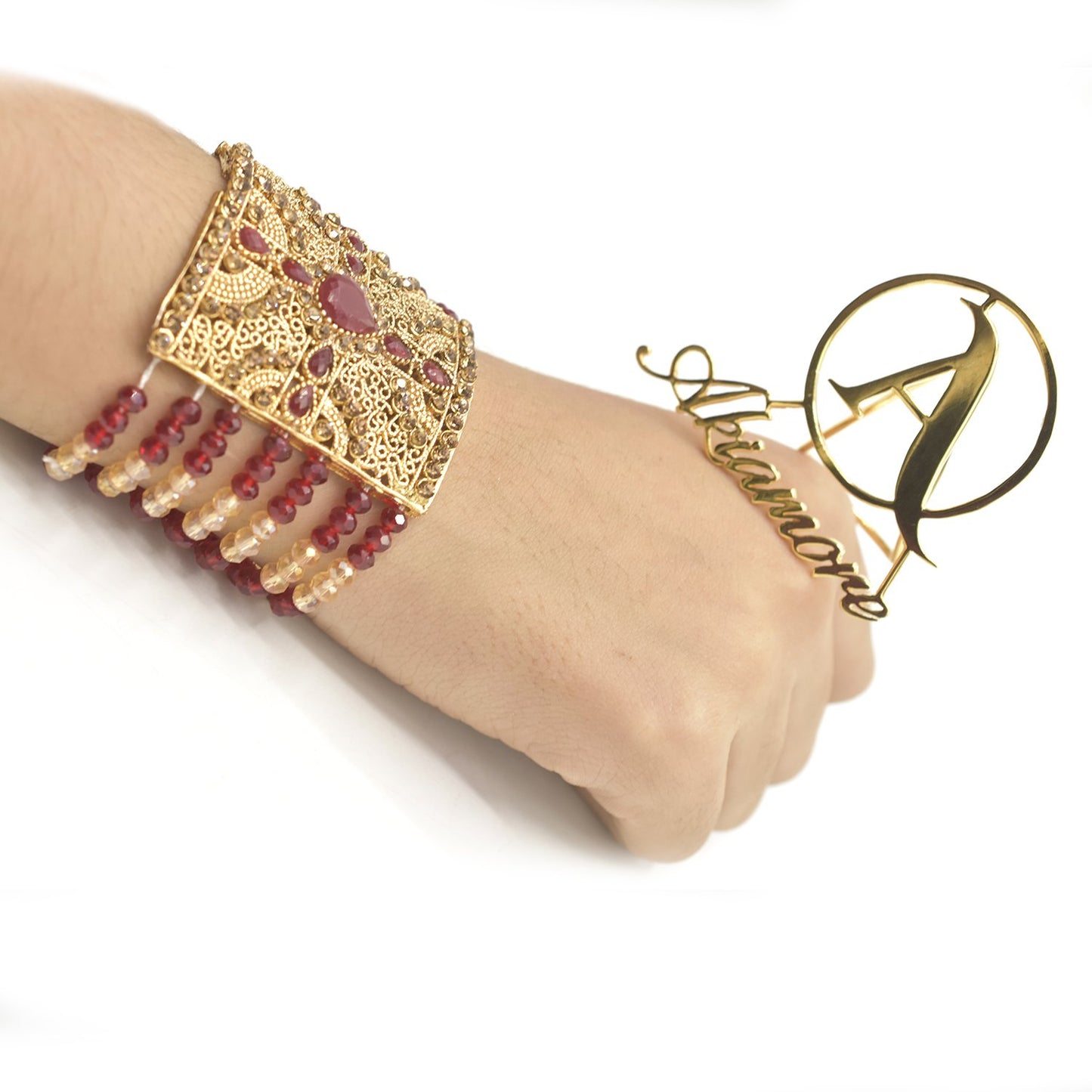 Child charm Bracelets for Girls Kids Women Hand Link Chain Grace Beautiful Gift Gold Jewelry Simple Adjustable btsmsna4c-1