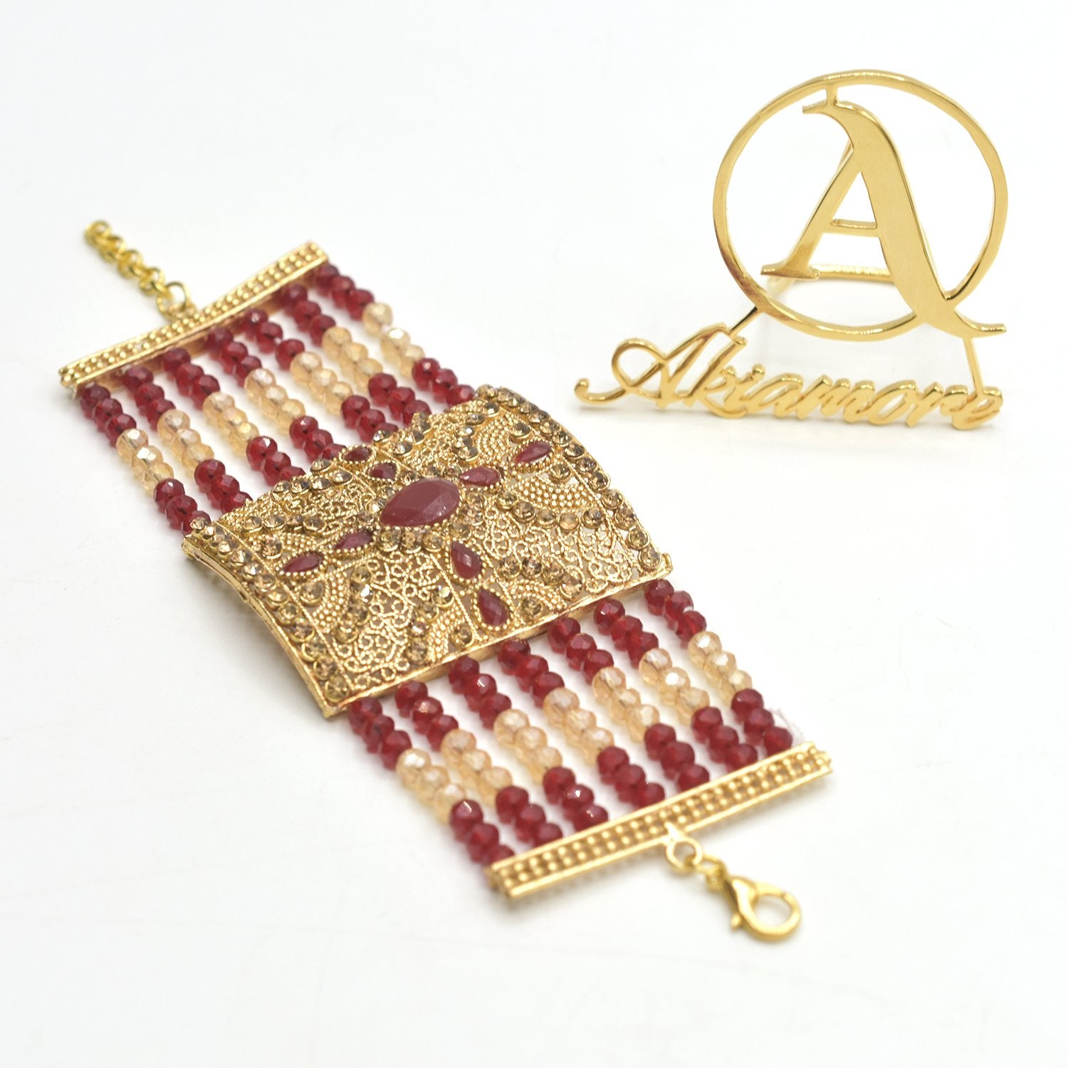 Child charm Bracelets for Girls Kids Women Hand Link Chain Grace Beautiful Gift Gold Jewelry Simple Adjustable btsmsna4c-1