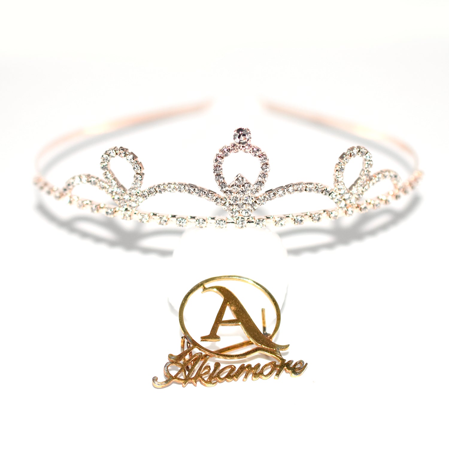 tiara Crown Crystal Tiara For Women Gold Bridal Crown Wedding Birthday Prom Queen Pageant Hair Accessories