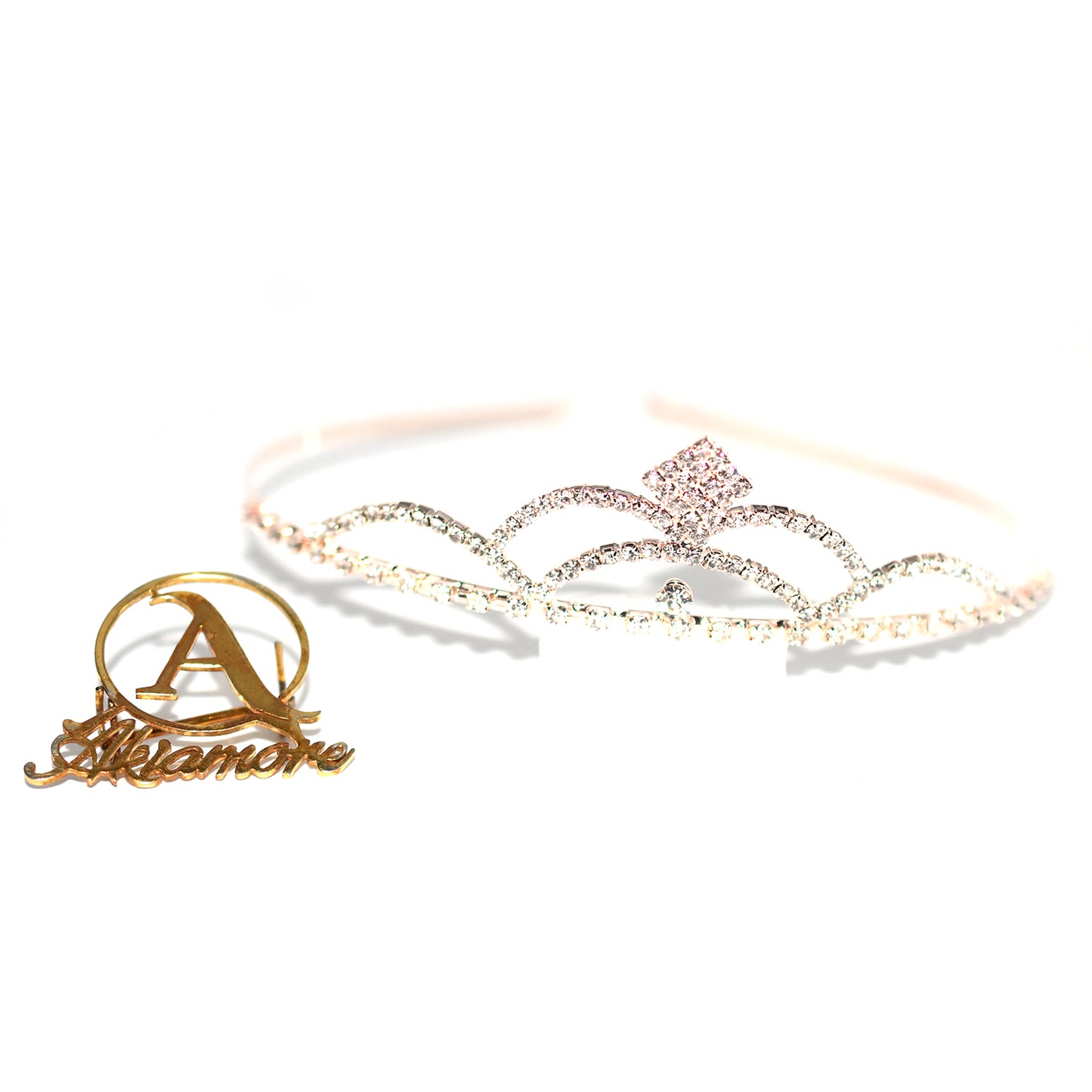 tiara Crown Crystal Tiara For Women Gold Bridal Crown Wedding Birthday Prom Queen Pageant Hair Accessories