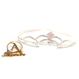 tiara Crown Crystal Tiara For Women Gold Bridal Crown Wedding Birthday Prom Queen Pageant Hair Accessories