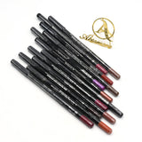 12 Pcs/Set Matte Lip Stick Lipliner Lip Liner Pencil Matt Nude Lipliner Pen Set Beauty Makeup Tool Cosmetic llfrmis2j-1