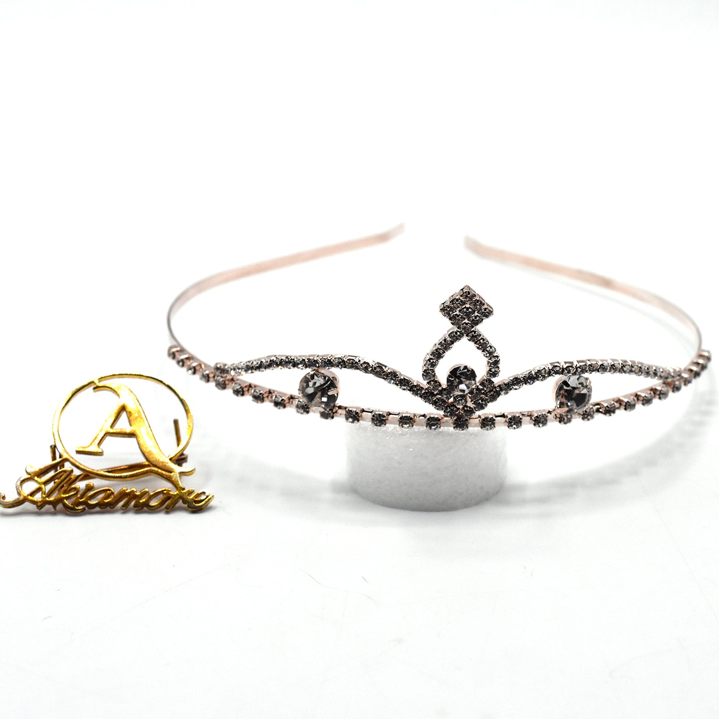 tiara Crown Crystal Tiara For Women Gold Bridal Crown Wedding Birthday Prom Queen Pageant Hair Accessories