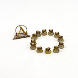 12pcs  Silver Metal Tube Ring Dreadlock Beads for Braids Hair Beads for Dreadlocks Adjustable Hair Braid For Women hbfrsrd2f-1