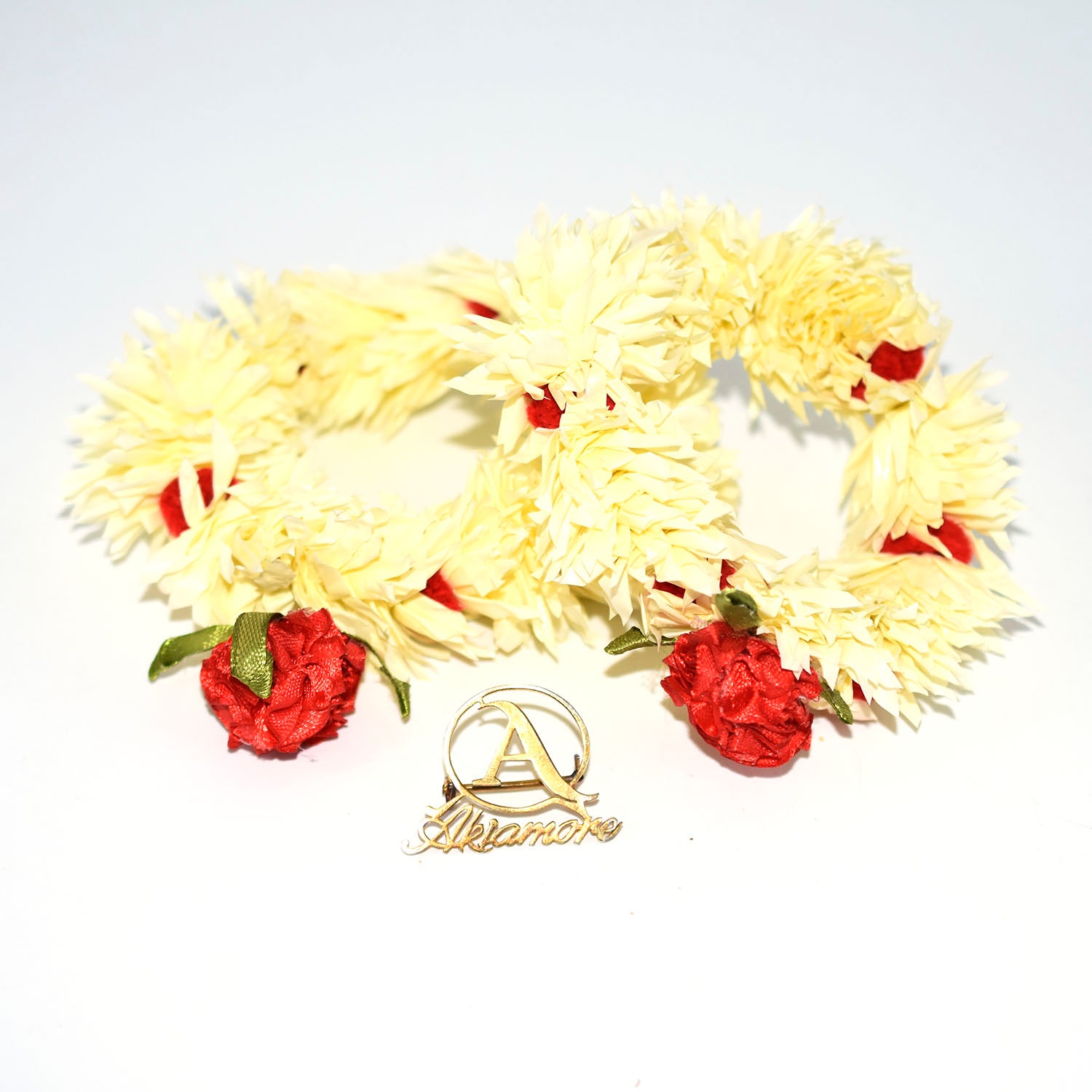 Artificial Gajra Flower Kangan Bangles.  knfrode3c-b
