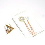 2021 Stylish open crystal Brooch Pins Metal Chain Corsage British Suit Badge bcfrgdd5y-3