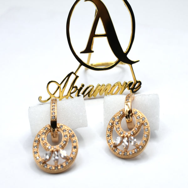 Gold earrings women retro metal geometric earrings hipster Vintage earrings egfrgdb2g-f