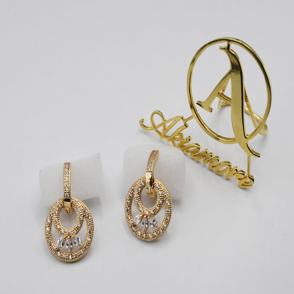 Gold earrings women retro metal geometric earrings hipster Vintage earrings egfrgdb2g-f