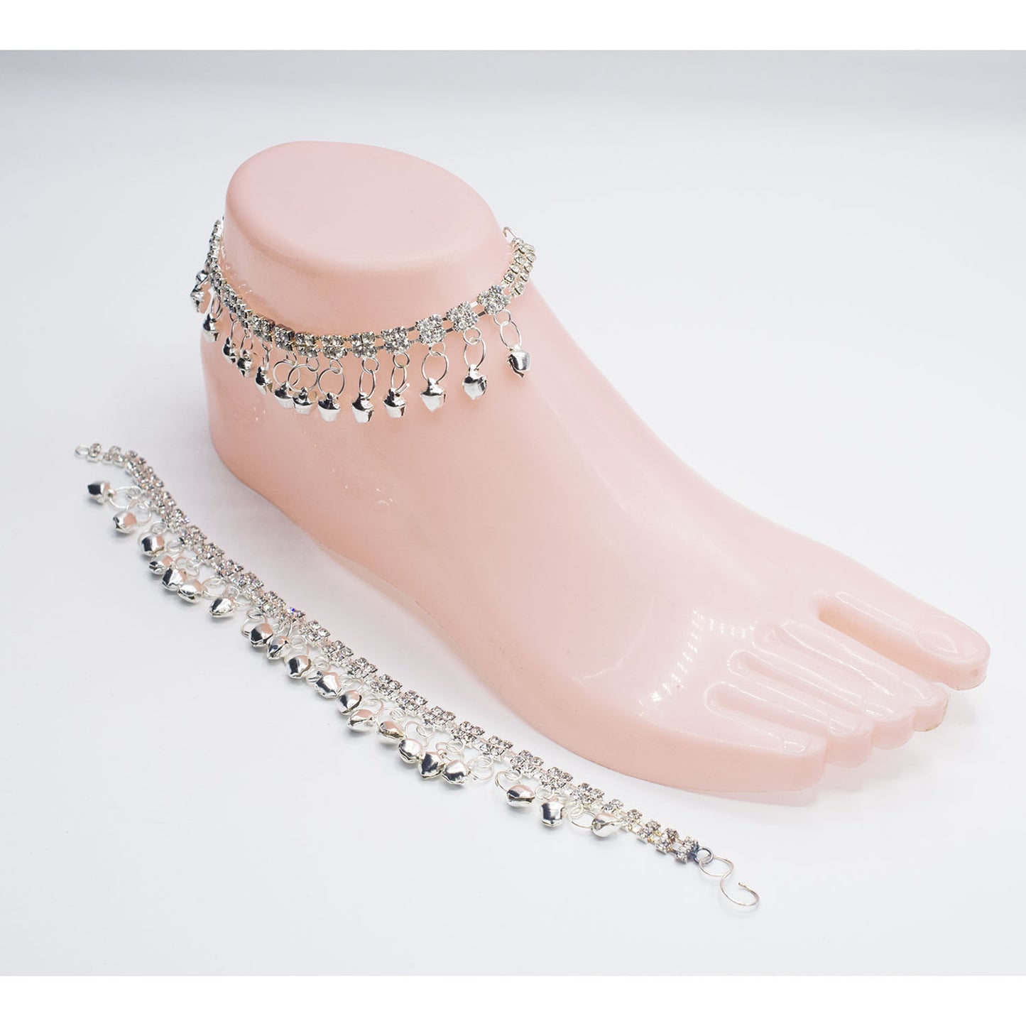 fashion Silver Nagina anklets  For Womens plfrgda3f-c