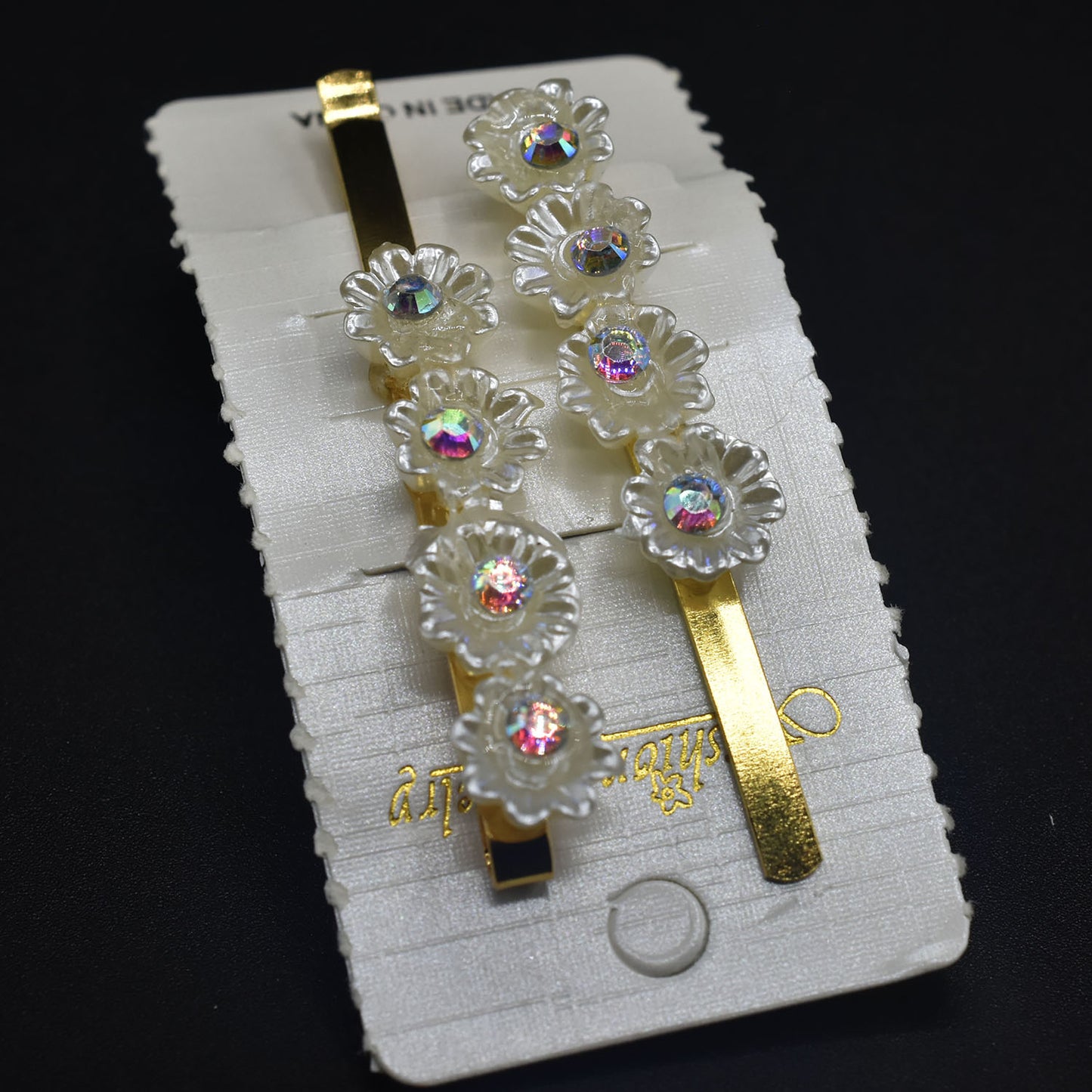 1 Pair Shining Crystal Rhinestone Luxury Hair Clip Headwear For Women Girls Hairgrip Hairpin Hair Styling Accessories 2020 cpfrpdc4d-2