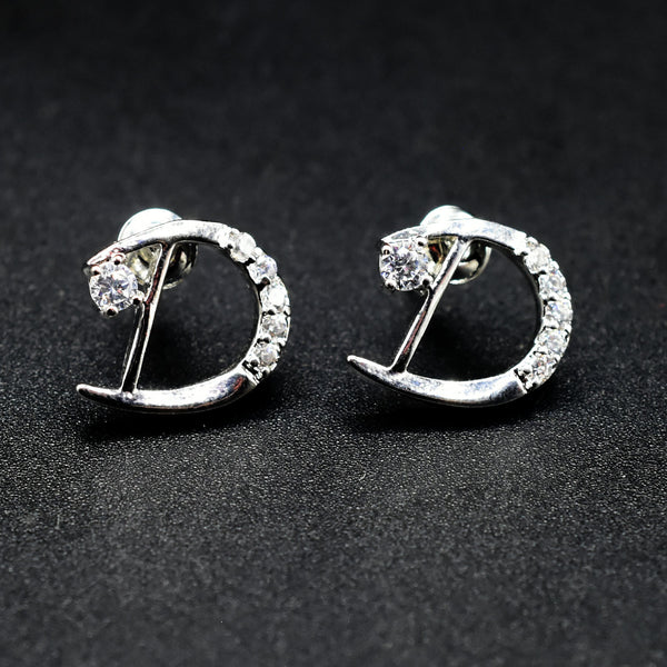 1 pair 2021 New Classic Letter D-shaped Earrings For Woman Fashion Korean Jewelry egfrsrb5h-e