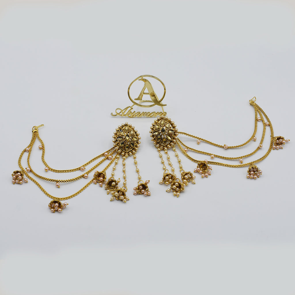 Vintage Indian Jhumka Jhumki Water Drop Earrings Women Boho Ethnic Long Tassel Earring Jewelry egfrpdb5i-6