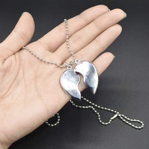 Sterling Silver Broken Heart Pendant locket ltfrsra3l-g