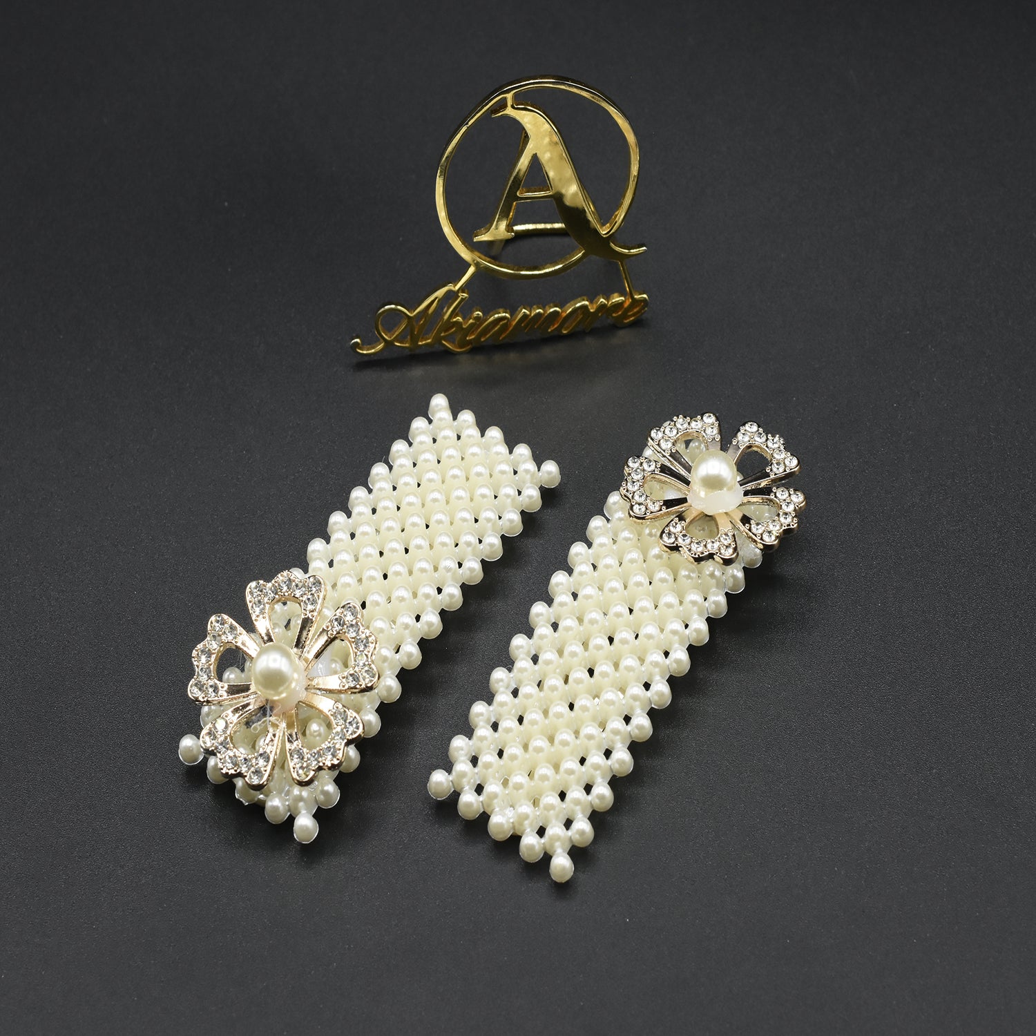 1 pair New Fashion Pearl Hair Clip for Women Elegant Korean Design Snap Hair Styling Accessories cpfrpwc4c-1