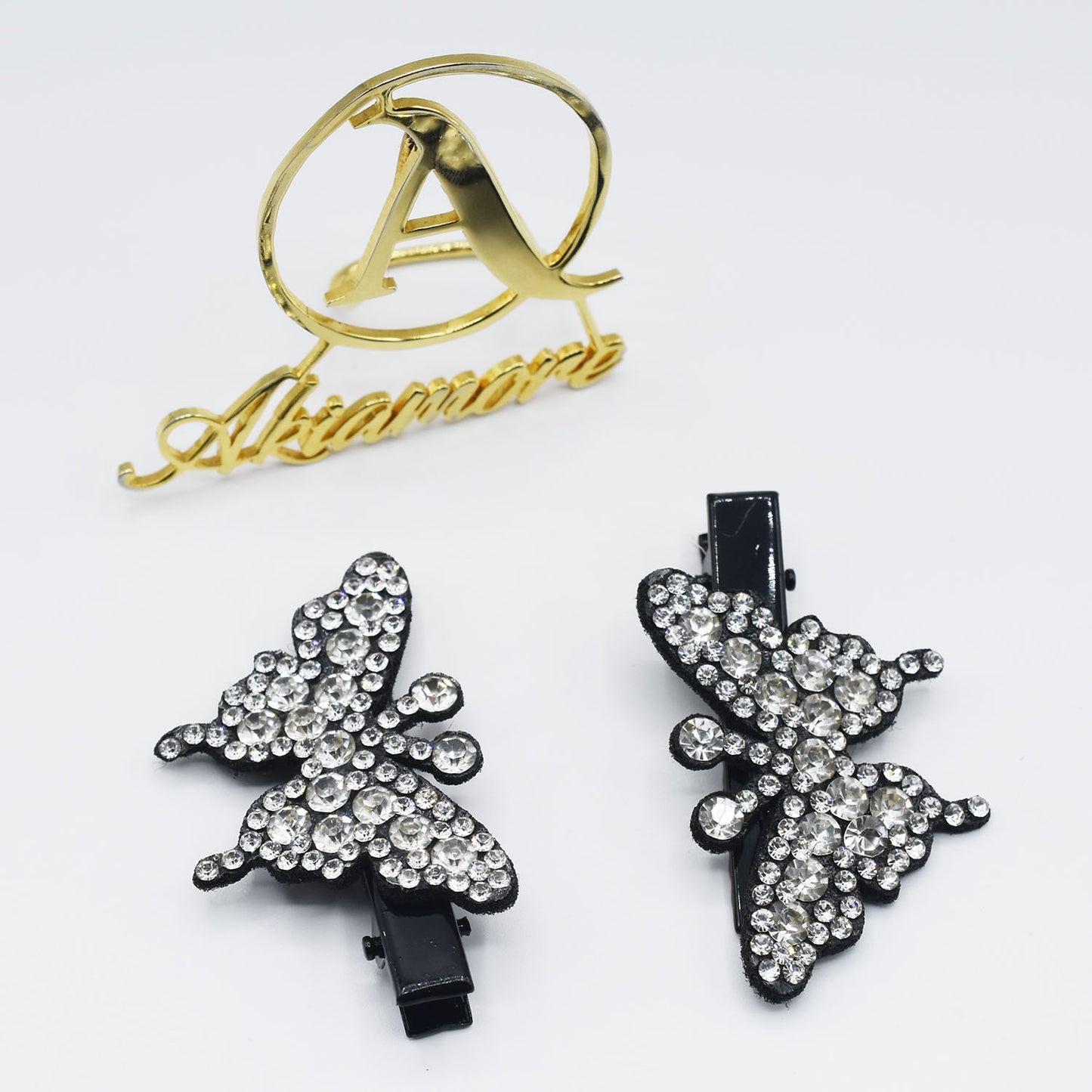 1 Pair Pearl Rhinestones Hair Clip Fashion Hair Jewelry Accessories cpfrbkc5e-1