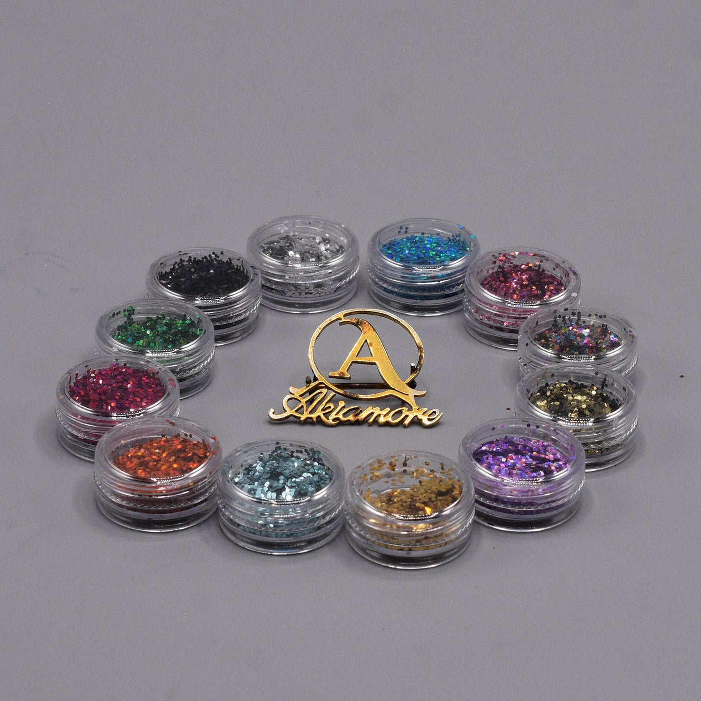 Pack of 12 glitter dust