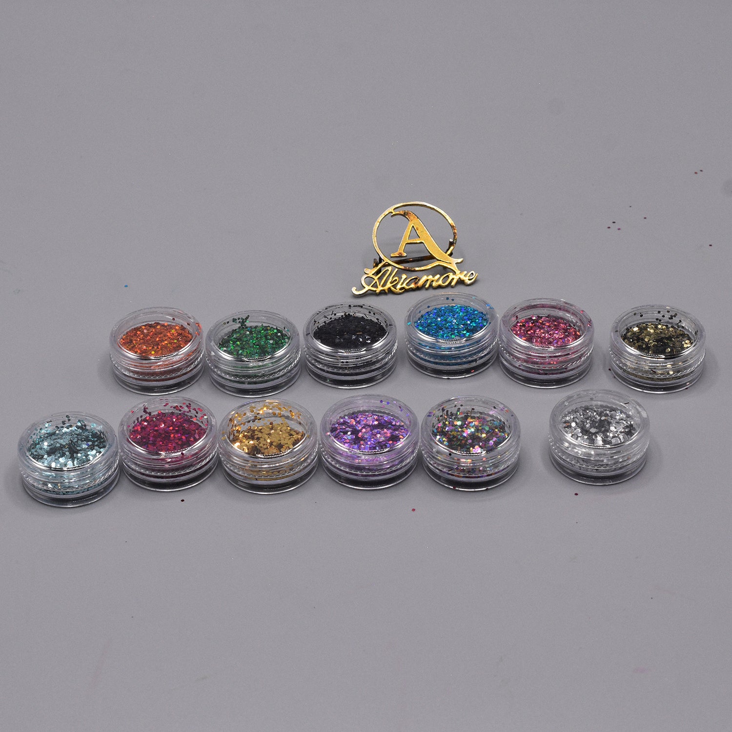 Pack of 12 glitter dust