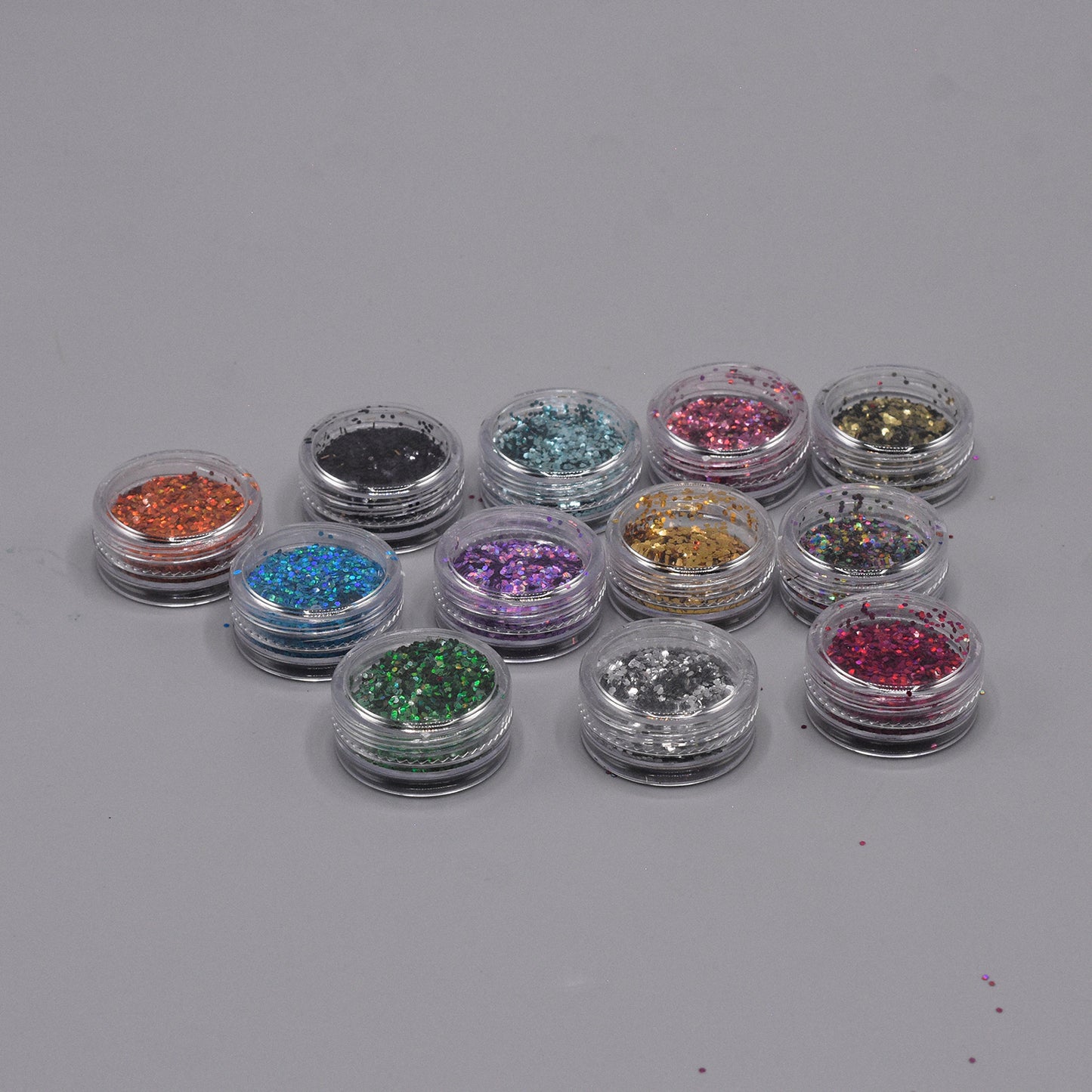 Pack of 12 glitter dust
