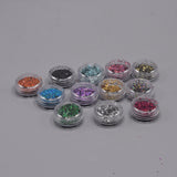 Pack of 12 glitter dust