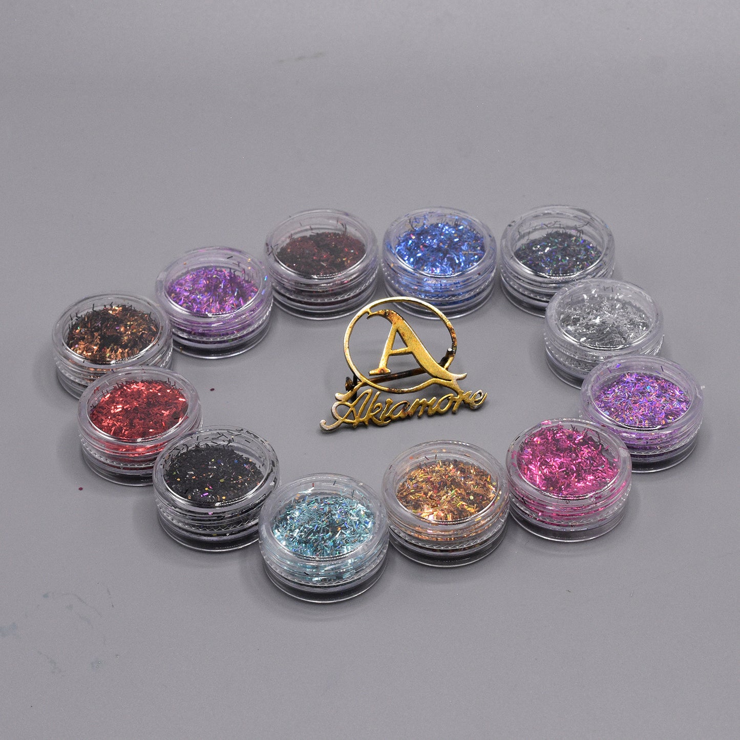 Pack of 12 glitter dust