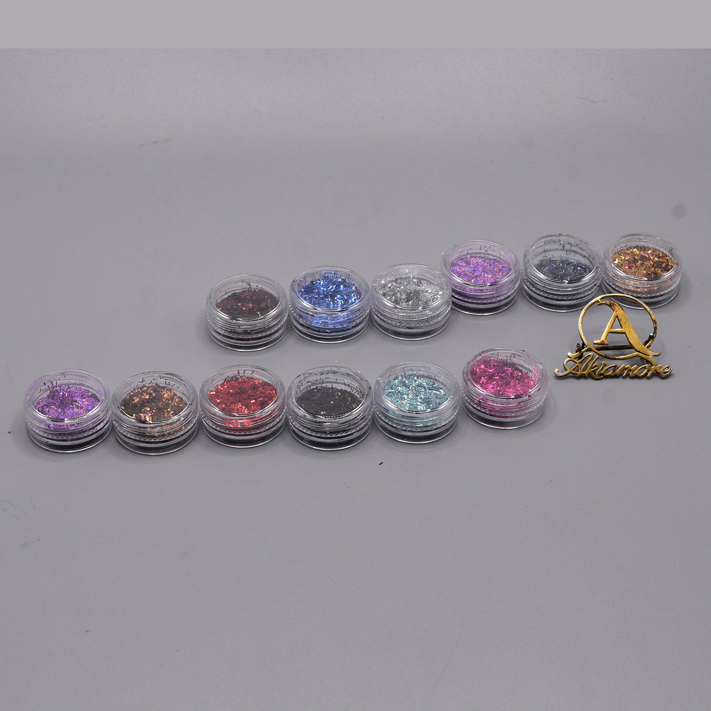 Pack of 12 glitter dust