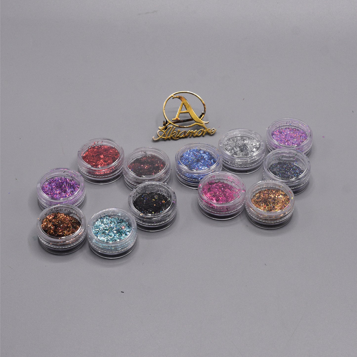 Pack of 12 glitter dust