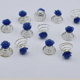 12pcs  Silver Metal Tube Ring Dreadlock Beads for Braids Hair Beads for Dreadlocks Adjustable Hair Braid For Women hbfrsrd2f-1