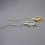 golden and silver Flowers Crown Headpiece Women Hair Accessories Headdress Girl Crown Wedding Floral Headwear