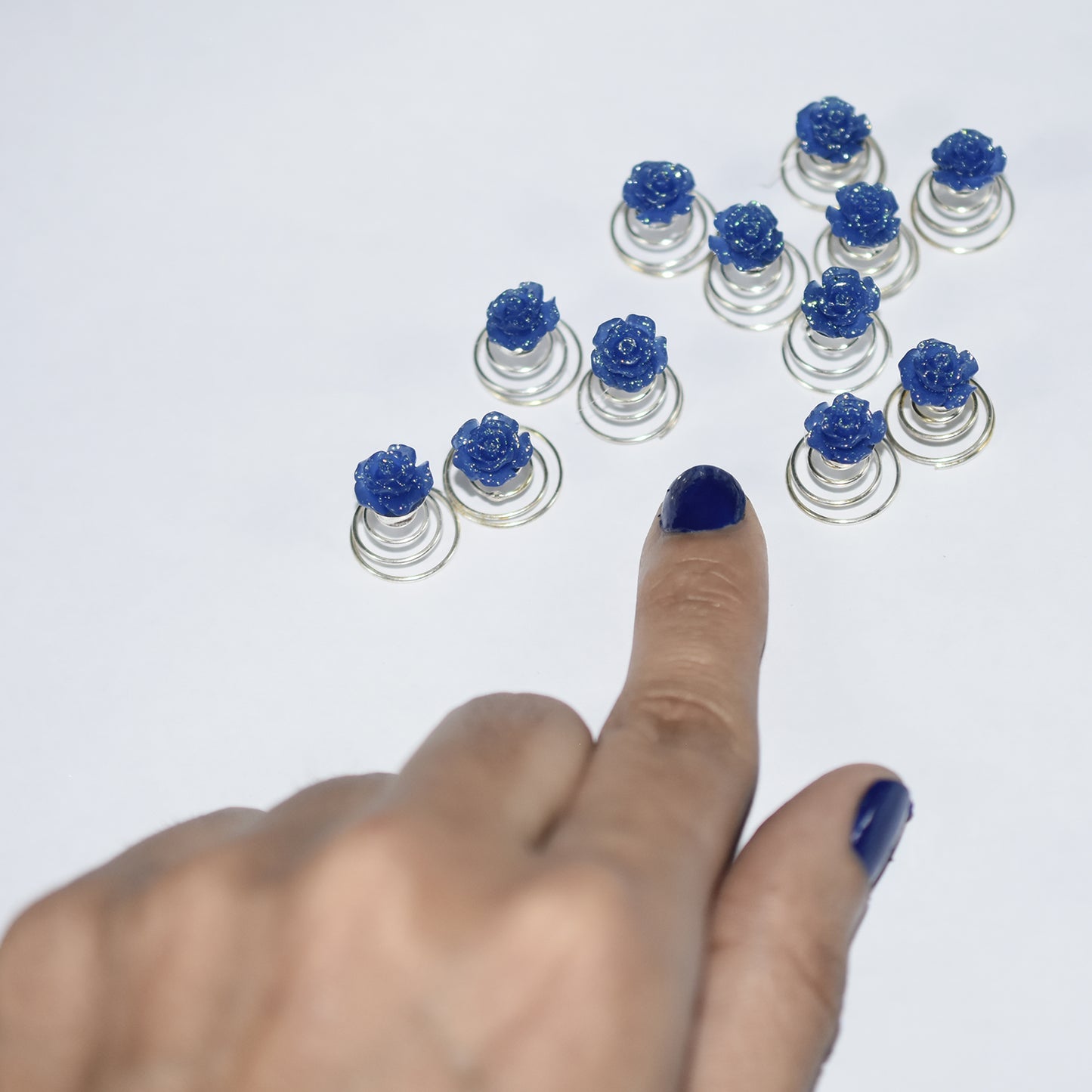 12pcs  Silver Metal Tube Ring Dreadlock Beads for Braids Hair Beads for Dreadlocks Adjustable Hair Braid For Women hbfrsrd2f-1