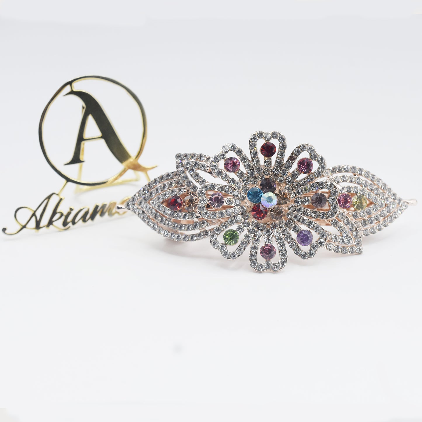 Flower Barrettes Resin Foral Hair Clip Barrette Cute Hairpin Headwear Accessories Gift For Woman Girls 6 Colors hpfrmic6c-1