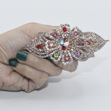 Flower Barrettes Resin Foral Hair Clip Barrette Cute Hairpin Headwear Accessories Gift For Woman Girls 6 Colors hpfrmic6c-1