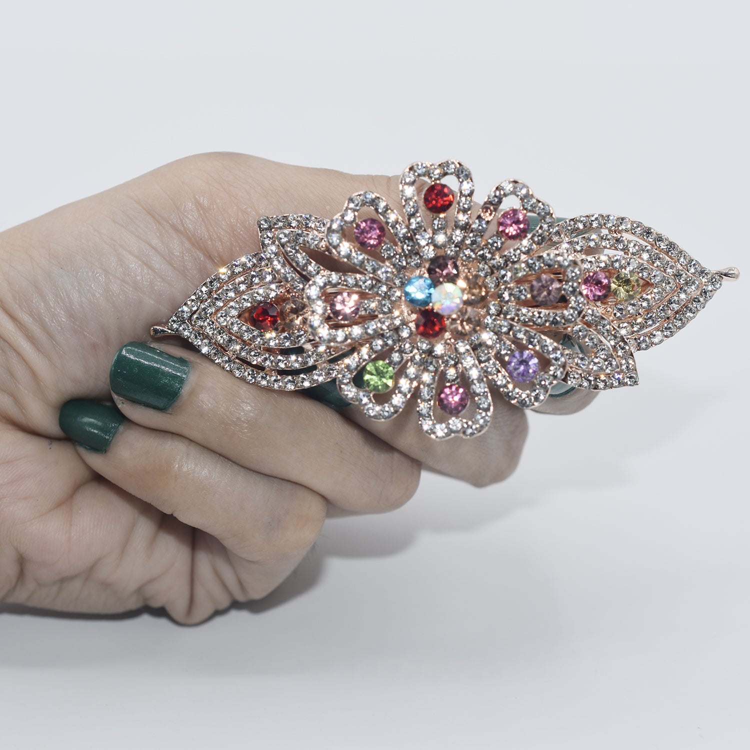 Flower Barrettes Resin Foral Hair Clip Barrette Cute Hairpin Headwear Accessories Gift For Woman Girls 6 Colors hpfrmic6c-1